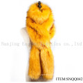 Faux Raccoon and Fox Fur Scarf Snqq042